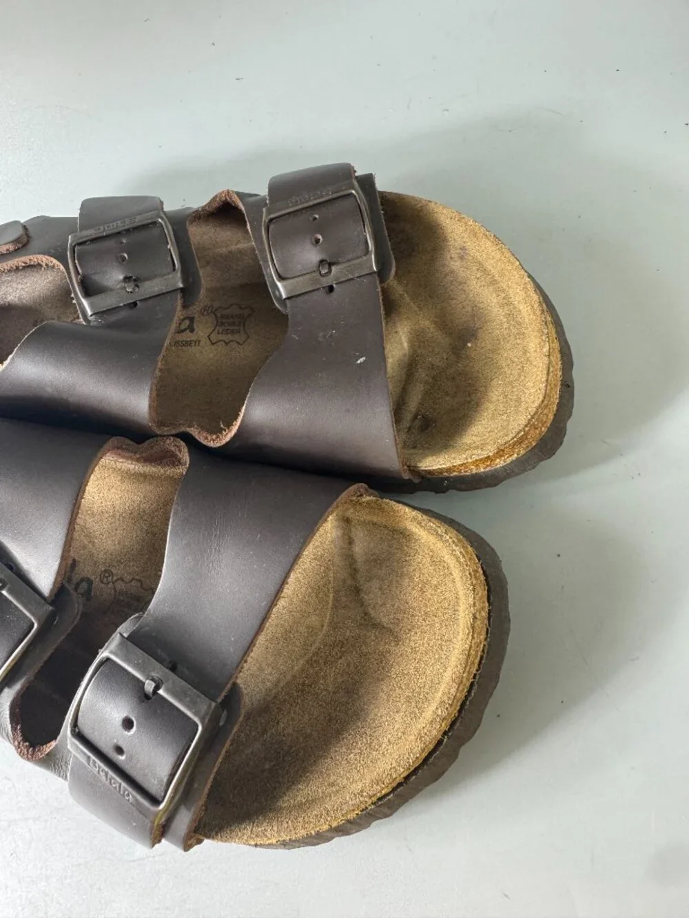 Betula by Birkenstock Milano Oiled Leather Sandals, Size 41
